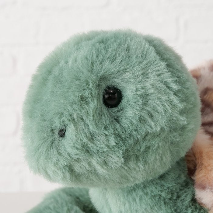 Kuscheltier Turtly – weiche Schildkröte aus Plüsch in Grün