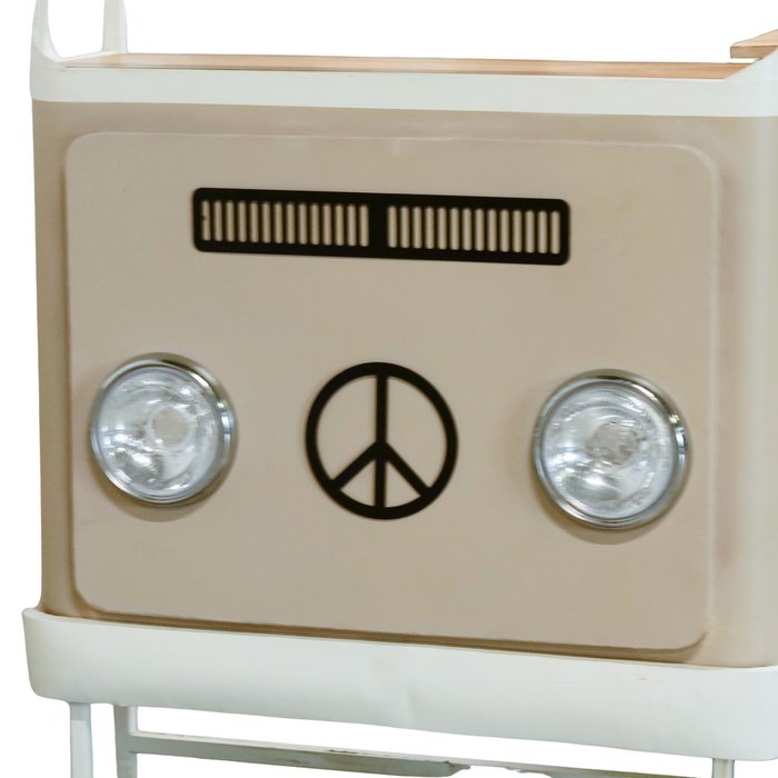 Regal Vanbus – Handgearbeitetes Designobjekt im Retro-Beach-Look
