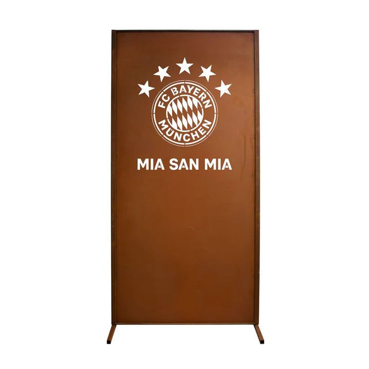 FC Bayern Sichtschutzwand / Handarbeit  Made in Germany