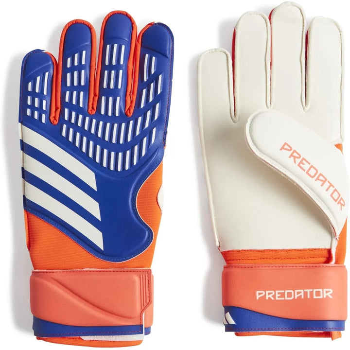 ADIDAS Predator Match Torwarthandschuhe – griffige Fußballhandschuhe in Rot Weiß Schwarz