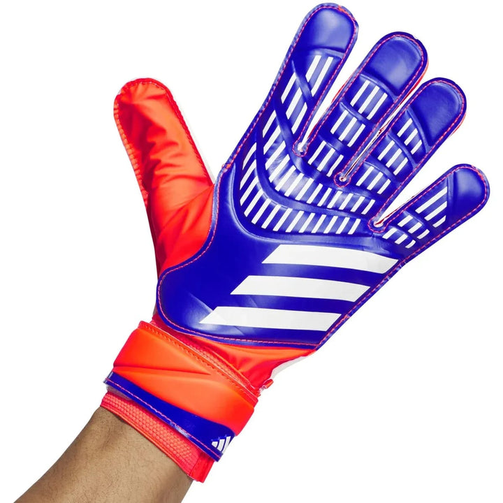 ADIDAS Predator Training Torwarthandschuhe – griffige Fußballhandschuhe in Rot Weiß Schwarz