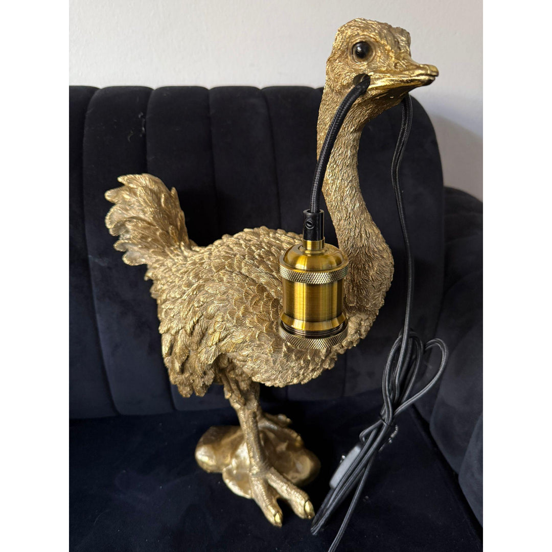 Tischlampe „Strauß“ – außergewöhnliches Design aus Kunstharz