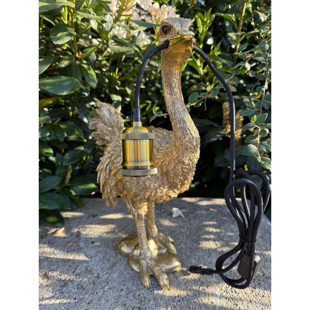 Tischlampe „Strauß“ – außergewöhnliches Design aus Kunstharz
