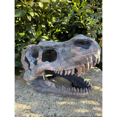 Tischleuchte „T. Rex“ – Dinosaurier-Look aus Kunstharz