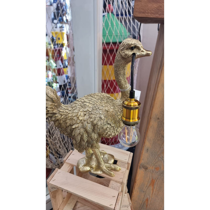 Tischlampe „Strauß“ – außergewöhnliches Design aus Kunstharz