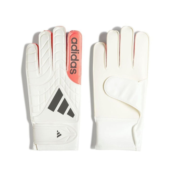 ADIDAS Predator Training Torwarthandschuhe – griffige Fußballhandschuhe in Rot Weiß Schwarz