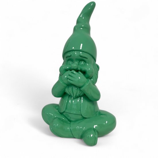 Zwerg 25 cm – moderne Dekofigur aus Kunstharz in 6 Farben