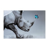Acryl Bild "Nashorn" - Luxurelle-Shop