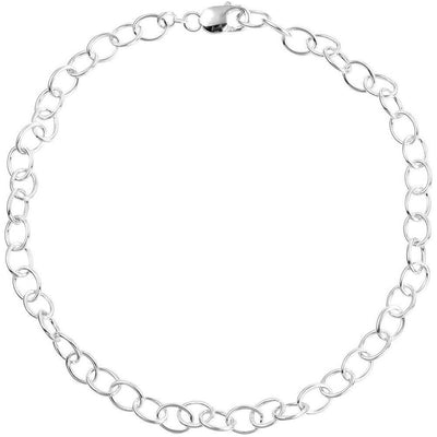 Akzent 925er Silber Halskette - Luxurelle-Shop