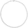 Akzent 925er Silber Halskette - Luxurelle-Shop