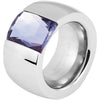 Akzent Damen-Ring aus Edelstahl - Luxurelle-Shop