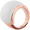 Akzent Damen-Ring aus Edelstahl in 2 Varianten - Luxurelle-Shop