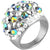 Akzent Damen-Ring aus Edelstahl in 5 Farben