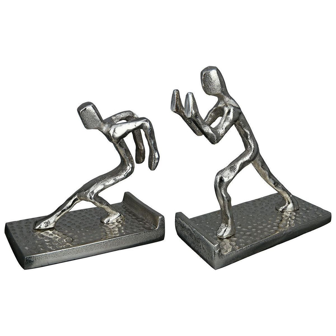 Aluminium Buchstütze "Hold" 2tlg. - Luxurelle-Shop