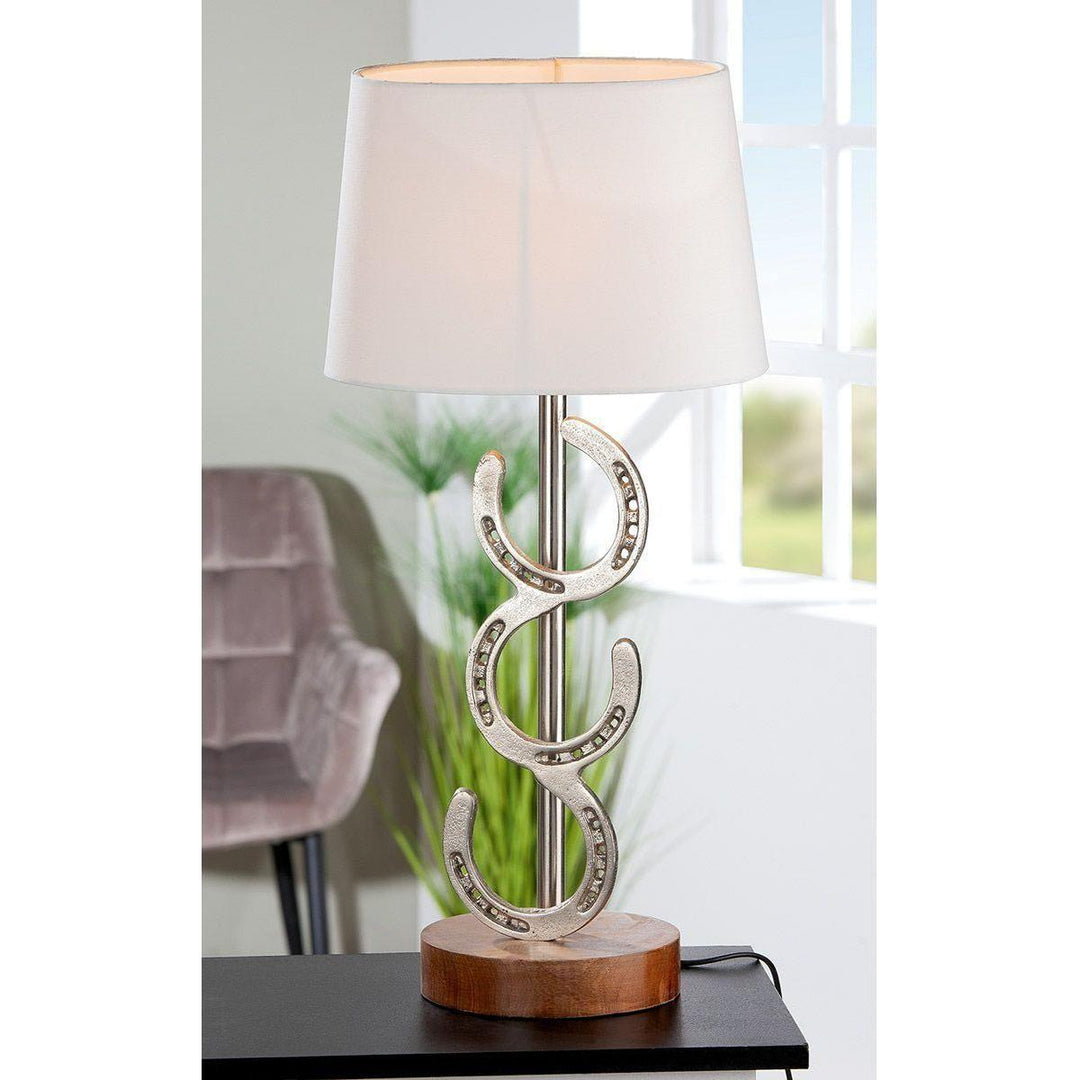 Aluminium Lampe "Hufeisen" - Luxurelle-Shop