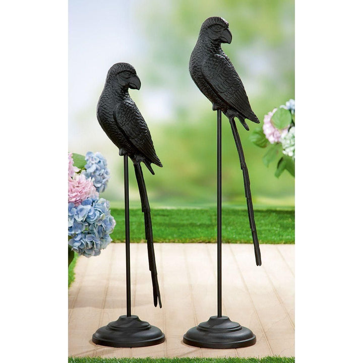Aluminium Skulptur "Parrot" 97 hoch - Luxurelle-Shop