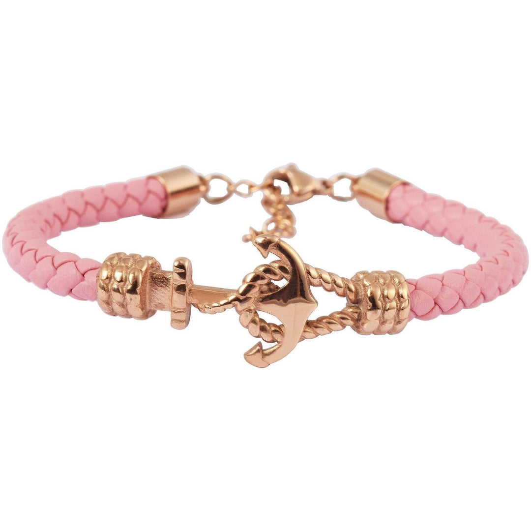 Armband Anker aus Echtleder in 3 Farben - Luxurelle-Shop