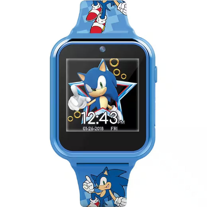 Digitaluhr Interaktive Armbanduhr Coole Kinderuhr mit Funktionen und Sonic-Design