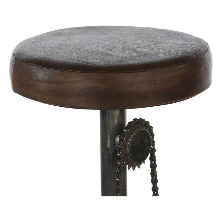 Barhocker"Wheel"antik-schwarz - Luxurelle-Shop