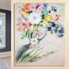 Bild "Frau mit Blumenhut" - Luxurelle-Shop