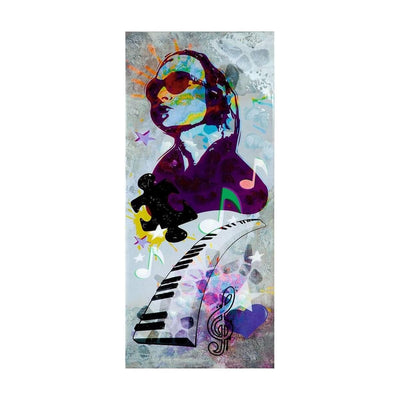 Bild Gemälde Street Art "Music" 2tlg 40cm x 90cm - Luxurelle-Shop