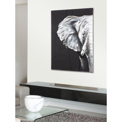 Bild, rechteckig, "Elefant", Elefantenmotiv - Luxurelle-Shop
