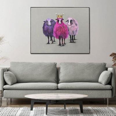 Bild Royal Sheep vom Designer W. Waltersmann - Luxurelle-Shop