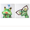 Bild"Frogs"2tlg. - Luxurelle-Shop