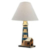 Blaue Leuchtturmlampe Vintage - Luxurelle-Shop