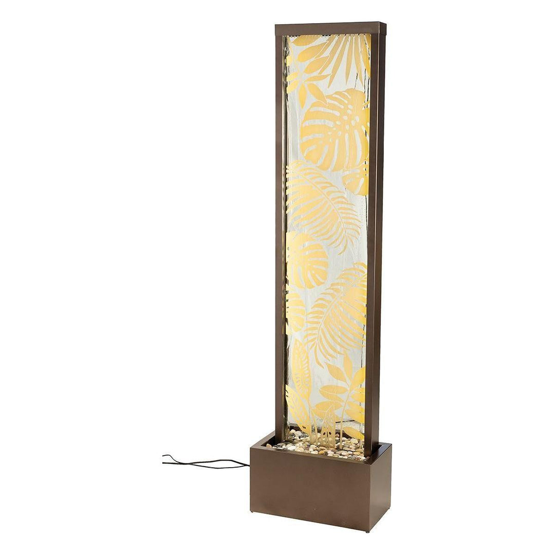 Brunnen, Blattmotiv, - Luxurelle-Shop