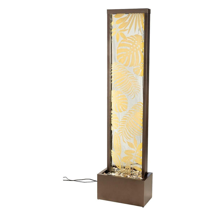 Brunnen, Blattmotiv, - Luxurelle-Shop