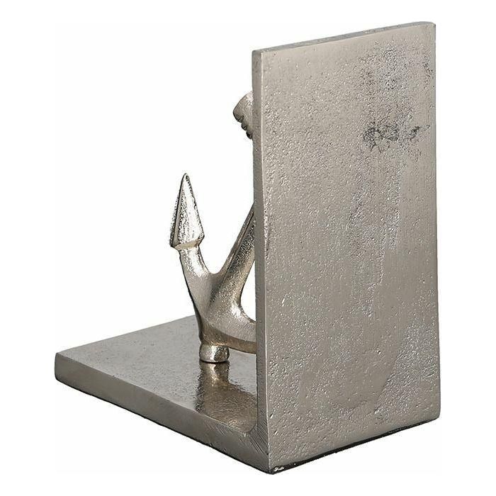 Buchstütze"Anker"Aluminium - Luxurelle-Shop