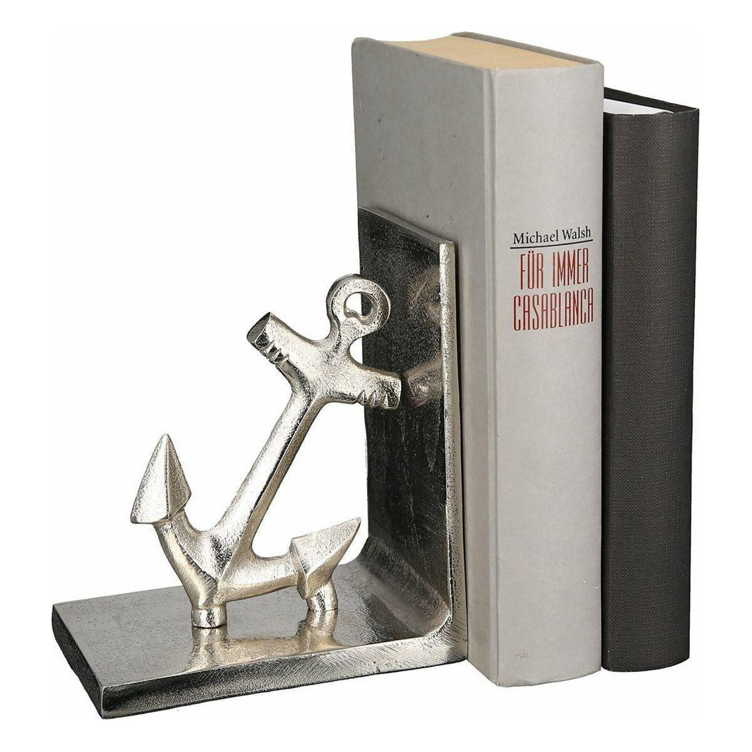 Buchstütze"Anker"Aluminium - Luxurelle-Shop