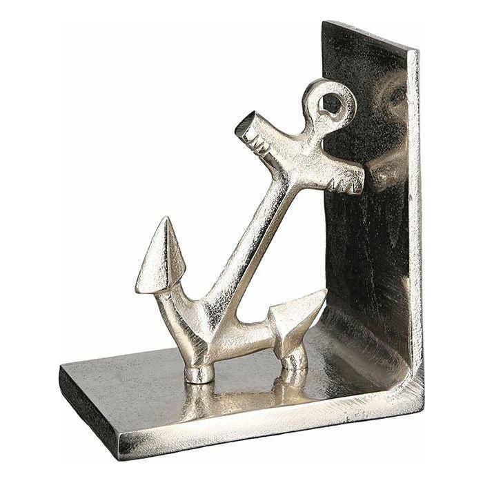 Buchstütze"Anker"Aluminium - Luxurelle-Shop