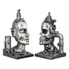 Buchstütze"Steampunk Skull" - Luxurelle-Shop