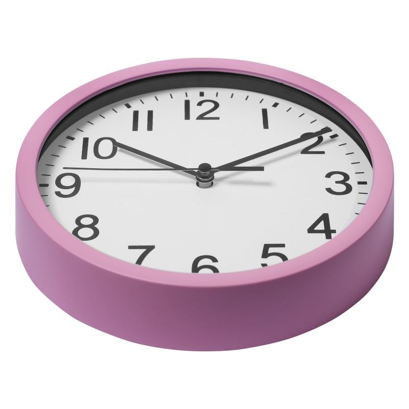 Wanduhr Rosa – kompakte Design Wanduhr in modernem Stil mit klarer Optik