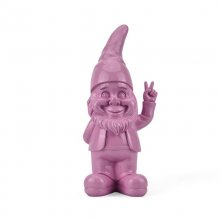 Zwerg Victory – moderne Dekofigur aus Kunstharz, 37 cm, in 6 Farben