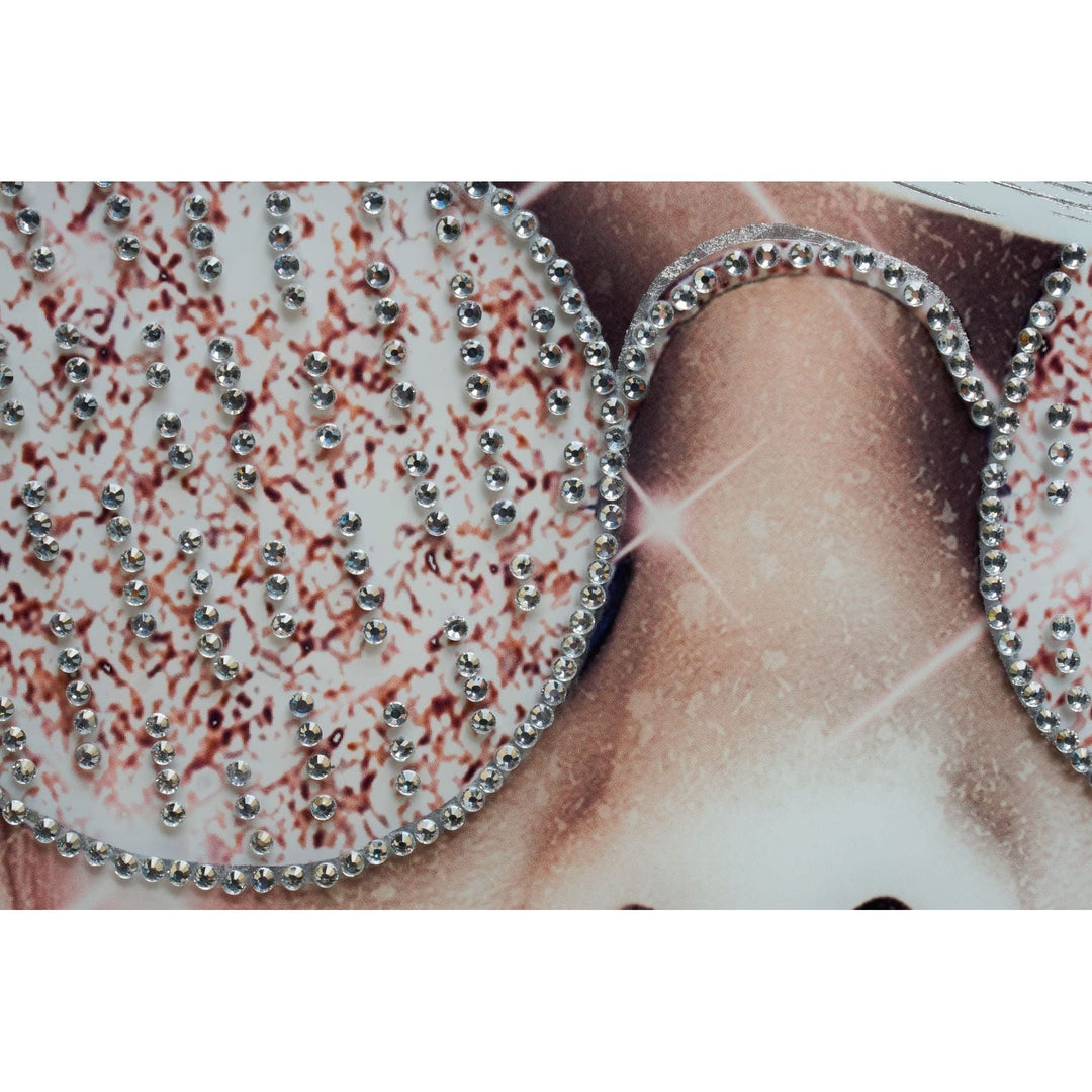 Diamant d`Art Collection Wandbild "Lady with Coneflower"