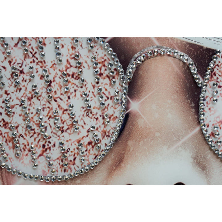 Diamant d`Art Collection Wandbild "Lady with Coneflower"