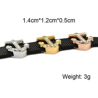 Charms Anker für Mesh-Armbänder in 3 Farben - Luxurelle-Shop