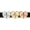 Charms Beste Freunde für Mesh-Armbänder in 3 Farben - Luxurelle-Shop