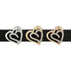 Charms Doppel Herz für Mesh-Armbänder in 3 Farben - Luxurelle-Shop