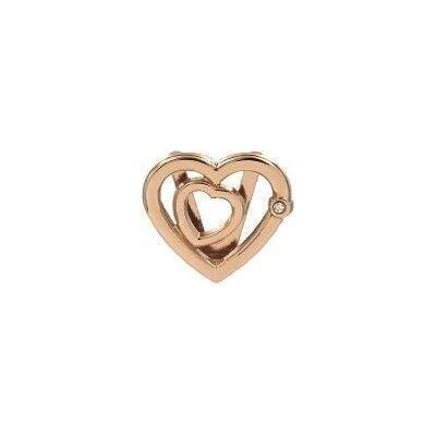 Charms Doppel-Herzfür Mesh-Armbänder in 3 Farben - Luxurelle-Shop