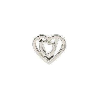 Charms Doppel-Herzfür Mesh-Armbänder in 3 Farben - Luxurelle-Shop
