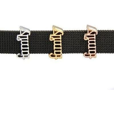 Charms Family für Mesh-Armbänder in 3 Farben - Luxurelle-Shop