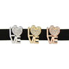 Charms Love für Mesh-Armbänder in 3 Farben - Luxurelle-Shop