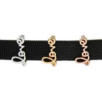 Charms Love für Mesh-Armbänder in 3 Farben - Luxurelle-Shop