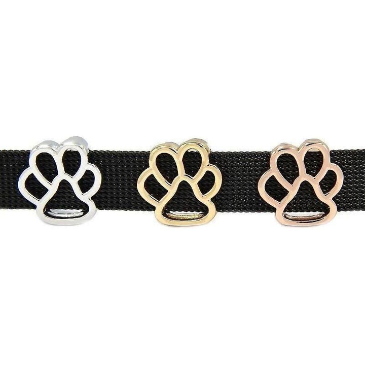 Charms Pfoten für Mesh-Armbänder in 3 Farben - Luxurelle-Shop