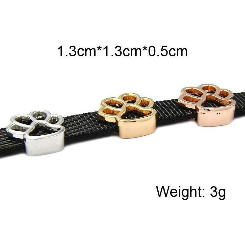 Charms Pfoten für Mesh-Armbänder in 3 Farben - Luxurelle-Shop