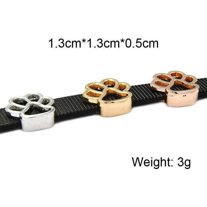 Charms Pfoten für Mesh-Armbänder in 3 Farben - Luxurelle-Shop